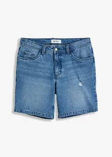 Stretch-Long-Jeans-Shorts, Regular Fit, John Baner JEANSWEAR