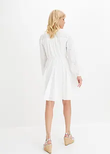 Lochstickerei-Kleid, bonprix