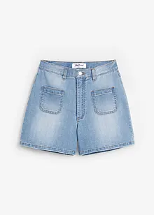 Jeansshorts, High Waist, Stretch, John Baner JEANSWEAR