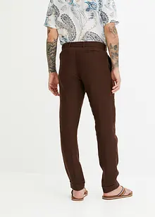 Pantalon en lin à pinces et ceinture, bpc selection