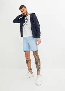 Schlupf Long-Jeans-Shorts, Regular Fit, John Baner JEANSWEAR