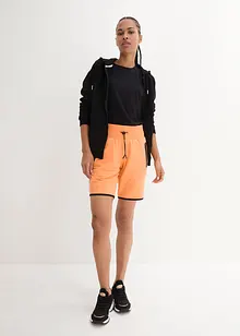 Sweat-Shorts mit Reißverschluss-Taschen, bpc bonprix collection