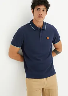 Poloshirt aus reiner Bio-Baumwolle, Kurzarm, bonprix