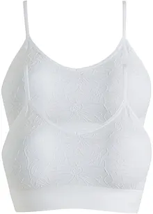 Feel Comfort Seamless Bustier (2er Pack)​, bpc bonprix collection