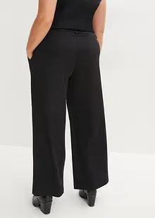 Pantalon palazzo avec polyester recyclé, bonprix