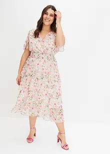 Robe longue à fleurs, bonprix