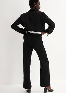 Pantalon à taille élastiquée en viscose, bonprix