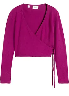 Mädchen Wickel Strickjacke, bpc bonprix collection