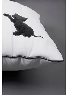 Oreiller moelleux en microfibre toucher duvet Chat, bonprix