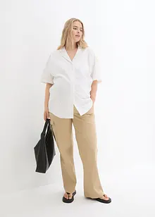 Pantalon cargo de grossesse extensible, Straight, bpc bonprix collection