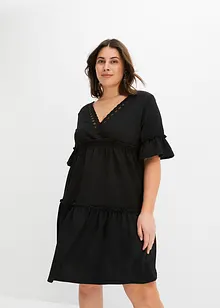 Robe à broderie ajourée, bonprix