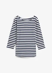 3/4 Shirt mit U-Boot-Ausschnitt, bonprix