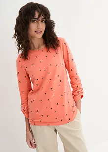 Langarmshirt mit Druck, bonprix