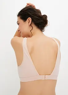 Lot de 2 brassières d'allaitement sans armatures avec coton, bonprix