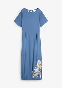 Robe longue imprimée en viscose fluide, bonprix