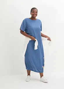 Robe longue imprimée en viscose fluide, bonprix