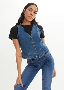 Stretch-Jeansweste, bonprix