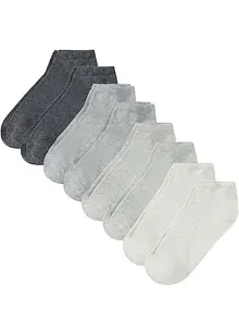 Lot de 8 paires de socquettes, bonprix