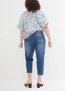 Boyfriend Jeans Mid Waist, cropped, bonprix