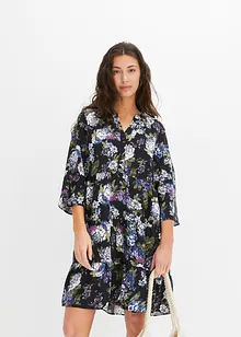 Robe avec patte de boutonnage courte, bonprix