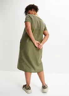 Kleid aus leichtem Leinen-Mix, bonprix