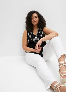 Blouse sans manches en viscose, bonprix