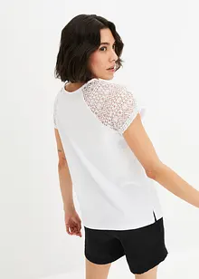 T-shirt à dentelle, bonprix