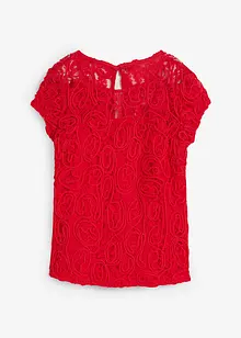 Blouse 2-en-1 en jersey et dentelle, bonprix