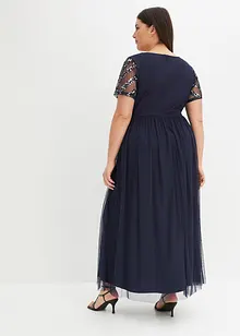 Robe longue à sequins, bonprix