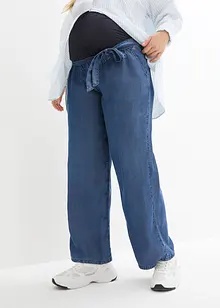 Wide Leg Umstandsjeans mit Bindeband, bpc bonprix collection