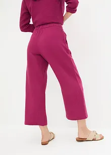 Pantalon en gaze de coton, bonprix