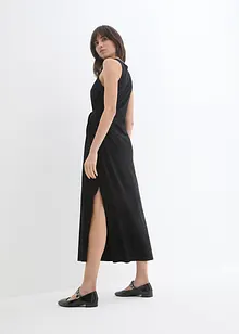 Maxikleid mit Drapierung, bonprix