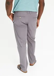 Pantalon chino en lin majoritaire Regular Fit, Straight, bonprix