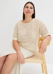 Oversize-Shirt mit Struktur, bonprix