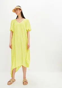 Robe caftan longue en tissu crêpe, bonprix