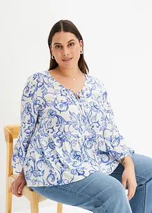 Tunique-blouse imprimée, bonprix