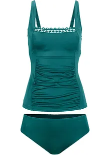 Tankini Oberteil aus recyceltem Polyamid, bpc selection