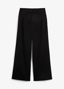 Pantalon Marlène large avec taille confortable et pinces, bonprix