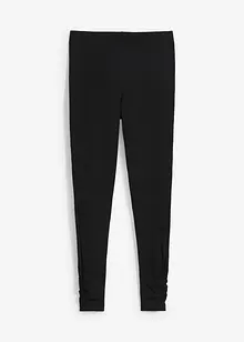 Legging avec large empiècement confortable à la taille et détail fronce, bonprix