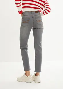 Straight Jeans High Waist, Stretch, bonprix