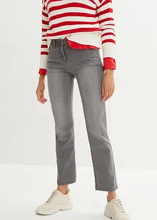 Straight Jeans High Waist, Stretch, bonprix