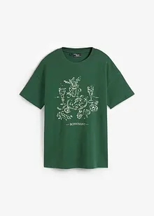 T-Shirt mit Druck aus Bio-Baumwolle, bonprix