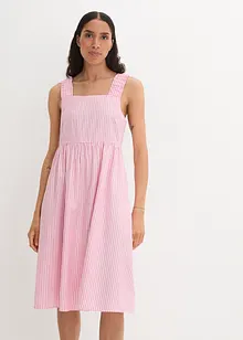 Robe rayée avec des poches, bonprix