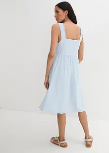 Robe rayée avec des poches, bonprix