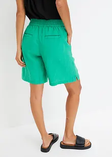 Schlupf-Bermuda aus luftigem Leinen-Mix, bonprix