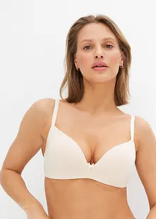 Lot de 2 soutiens-gorge push-up sans armatures en coton, bpc bonprix collection