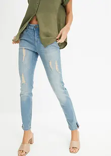 Jean stretch avec zip, bonprix