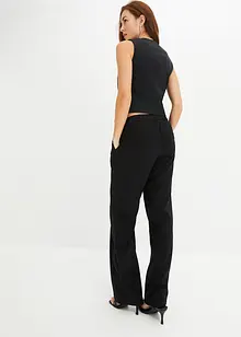 Pantalon large à pinces, bonprix