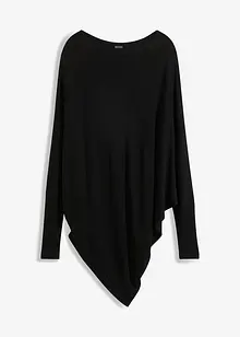 Asymmetrischer Oversize-Pullover, bonprix