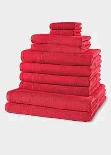 Serviettes de toilette (ens. 10 pces), bonprix